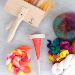 Ashford Introduction To Spinning Kit -The Woolery Store ASH ISKd 82743.1660227114
