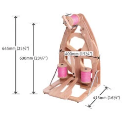 Ashford Joy 2 Spinning Wheel - Single Treadle(Ashford Joy 2 Spinning Wheel Single Treadle) -The Woolery Store ASH JSW2CBd 10720