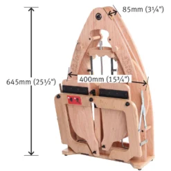 Ashford Joy 2 Spinning Wheel - Double Treadle(Ashford Joy 2 Spinning Wheel Double Treadle) -The Woolery Store ASH JSWDT2CBd 10012