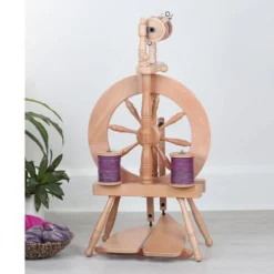 Ashford Traveller 3 Spinning Wheel - Unfinished -The Woolery Store ASH TSW3Lg 53886.1690475566