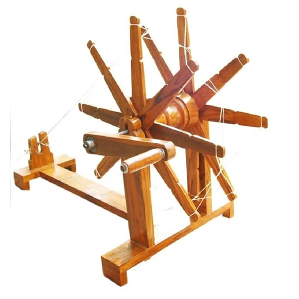 Tabletop Charkha Wheel(Tabletop Charkha Wheel) 2 Tabletop Charkha Wheel(Tabletop Charkha Wheel) - Image 2