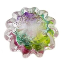Blown Glass Spindle Bowl(Blown Glass Spindle Bowl)