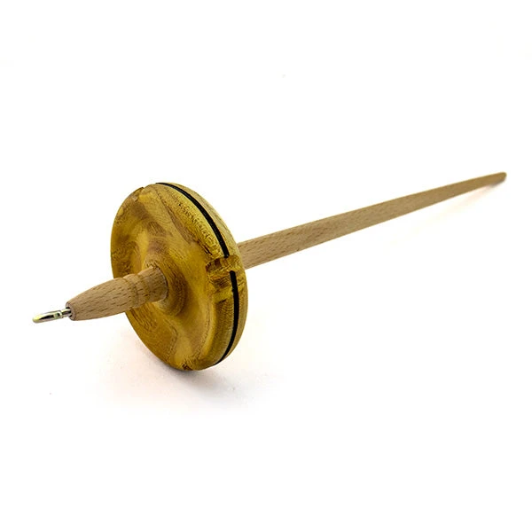 Kravelli Artisanal Drop Spindle - Beechwood / Mulberry(Kravelli Artisanal Drop Spindle Beechwood Mulberry) 1 Kravelli Artisanal Drop Spindle - Beechwood / Mulberry(Kravelli Artisanal Drop Spindle Beechwood Mulberry)