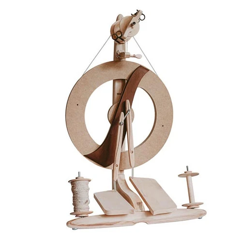 Kromski Eco Fantasia Spinning Wheel - Unfinished 1 Kromski Eco Fantasia Spinning Wheel - Unfinished