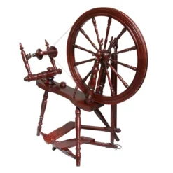 Kromski Symphony Spinning Wheel - Mahogany Finish(Kromski Symphony Spinning Wheel Mahogany Finish)