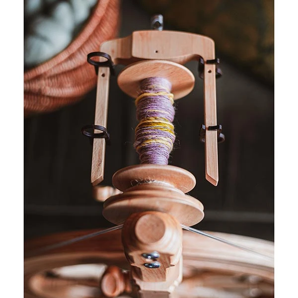 Kromski Sonata Encore Spinning Wheel - Walnut Finish(Kromski Sonata Encore Spinning Wheel Walnut Finish) 2 Kromski Sonata Encore Spinning Wheel - Walnut Finish(Kromski Sonata Encore Spinning Wheel Walnut Finish) - Image 2