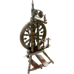 Kromski Minstrel Spinning Wheel - Walnut Finish(Kromski Minstrel Spinning Wheel Walnut Finish)
