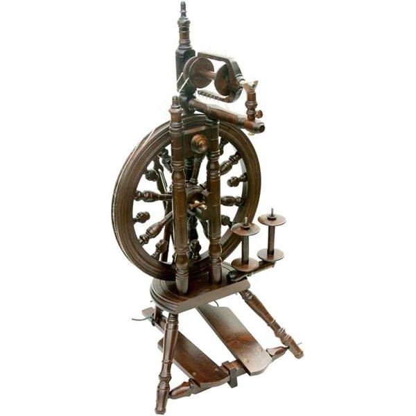 Kromski Minstrel Spinning Wheel - Walnut Finish(Kromski Minstrel Spinning Wheel Walnut Finish) 1 Kromski Minstrel Spinning Wheel - Walnut Finish(Kromski Minstrel Spinning Wheel Walnut Finish)