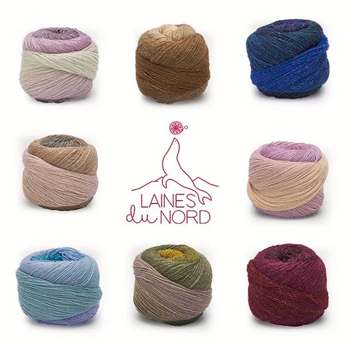 Laines Du Nord Poema Glitter Yarn 1 Laines Du Nord Poema Glitter Yarn