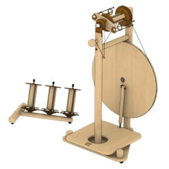 Lojan Buddy Spinning Wheel - Wide Treadle(Lojan Buddy Spinning Wheel Wide Treadle)