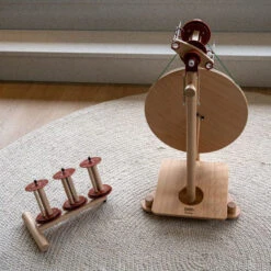Lojan Buddy Spinning Wheel - Wide Treadle(Lojan Buddy Spinning Wheel Wide Treadle) -The Woolery Store LOJ LJ0001b 59943