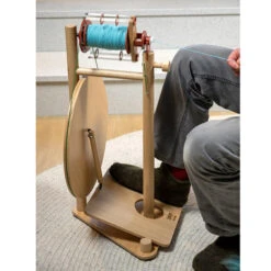 Lojan Buddy Spinning Wheel - Wide Treadle(Lojan Buddy Spinning Wheel Wide Treadle) -The Woolery Store LOJ LJ0001c 88076