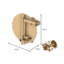 Lojan Travel Buddy Spinning Wheel(Lojan Travel Buddy Spinning Wheel) 8 Lojan Travel Buddy Spinning Wheel(Lojan Travel Buddy Spinning Wheel) -The Woolery Store LOJ LJ0003b 04695 56385