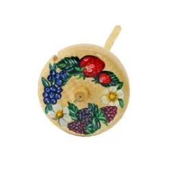 Galina Hand Painted Drop Spindle - Fruits
