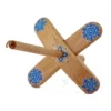 Galina Hand Painted Turkish Spindle - Snowflakes(Galina Hand Painted Turkish Spindle Snowflakes)